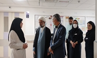 مسئول نهاد نمایندگی مقام معظم رهبری در صف مقدم خدمت‌رسانی دانشگاه علوم پزشکی ایران