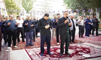 آیین گرامیداشت شهدای حمله رژیم صهیونیستی در دانشگاه علوم پزشکی ایران برگزار شد