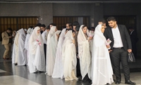 گزارش تصویری | مراسم ازدواج دانشجویی در دانشگاه علوم پزشکی ایران
