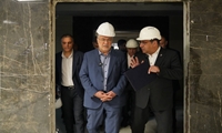 بازدید وزیر بهداشت از روند ساخت و پیشرفت فیزیکی از بیمارستان تخصصی سوختگی و ترومای باب‌الحوائج