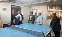 بازدید معاون فرهنگی دانشجویی دانشگاه از خوابگاه ساعی