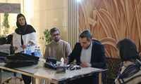 برپایی ایستگاه سنجش سلامت دانشگاه علوم پزشکی ایران در غرب تهران
