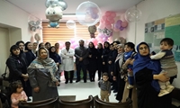 بیمارستان حضرت رسول اکرم(ص) میزبان جشن زندگی دوباره نوزادان نارس