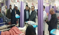 بازدید نوروزی رئیس دانشگاه علوم پزشکی ایران از بیمارستان امام سجاد(ع) شهریار