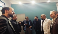بازدید معاون وزیر بهداشت از بیمارستان صحرایی دانشگاه علوم پزشکی ایران در مصلای امام خمینی (ره)