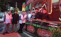 نظارت بهداشتی کارشناسان بهداشت محیط شبکه بهداشت و درمان شهریار همزمان با ایام سوگواری محرم 