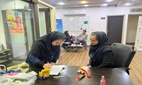 ارتقاء سلامت کارکنان؛ ارائه خدمات رایگان بهداشتی به پرسنل اداره بیمه سلامت شهرستان شهریار 