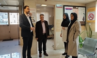 بازدید سرپرست شبکه بهداشت قدس از مراکز خدمات جامع سلامت روستایی الزهرا و هفت‌جوی با تأکید بر ارتقای کیفیت خدمات
