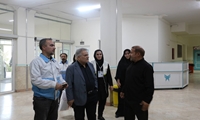 بازدید فرماندار شهرستان قدس از محل اسکان زائران مراسم وداع و تشییع رهبر عظیم‌الشأن انقلاب