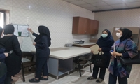 بازدید کارشناسان بهداشت از مراکز تجمعی اعصاب و روان نوید و یگانه در شهرستان ملارد