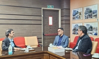 دیدار شهردار ناحیه ۵ منطقه ۶ با رئیس بیمارستان محب کوثر با محوریت توسعه همکاری‌ها