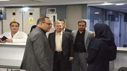 بازدید رئیس دانشگاه علوم پزشکی ایران از مجتمع بیمارستانی حضرت رسول اکرم (ص) و قدردانی از کادر درمان در ایام نوروز