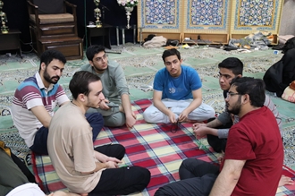 مراسم معنوی اعتکاف در دانشگاه علوم پزشکی ایران برگزار شد