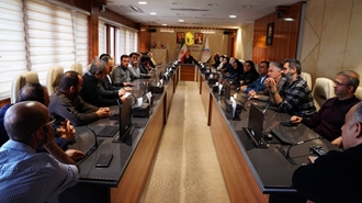 نشست صمیمی دکتر توکلی با مهندسین در روز مهندس