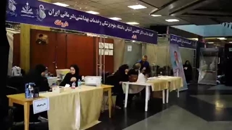 خدمت‌رسانی درمانی دانشگاه علوم پزشکی ایران به دانشجویان مهمان در مراسم وداع و تشییع پیکر رهبر شهید