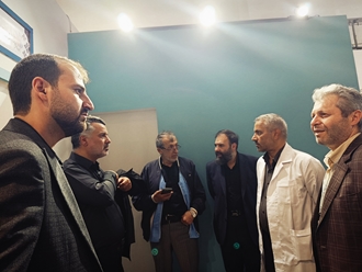 بازدید معاون وزیر بهداشت از بیمارستان صحرایی دانشگاه علوم پزشکی ایران در مصلای امام خمینی (ره)